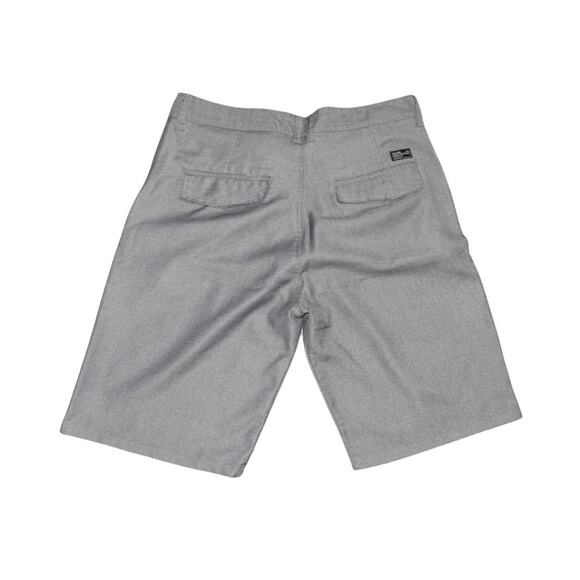 Elixir Men Chino Shorts Gray Pockets Size 36 - Picture 2 of 4